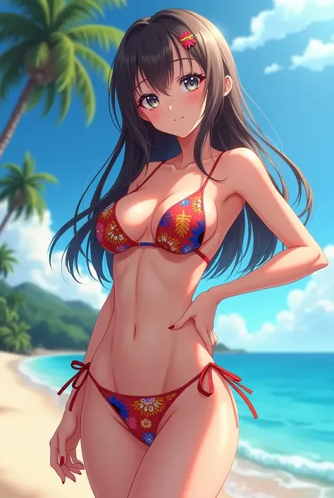 Very hot anime bikini 