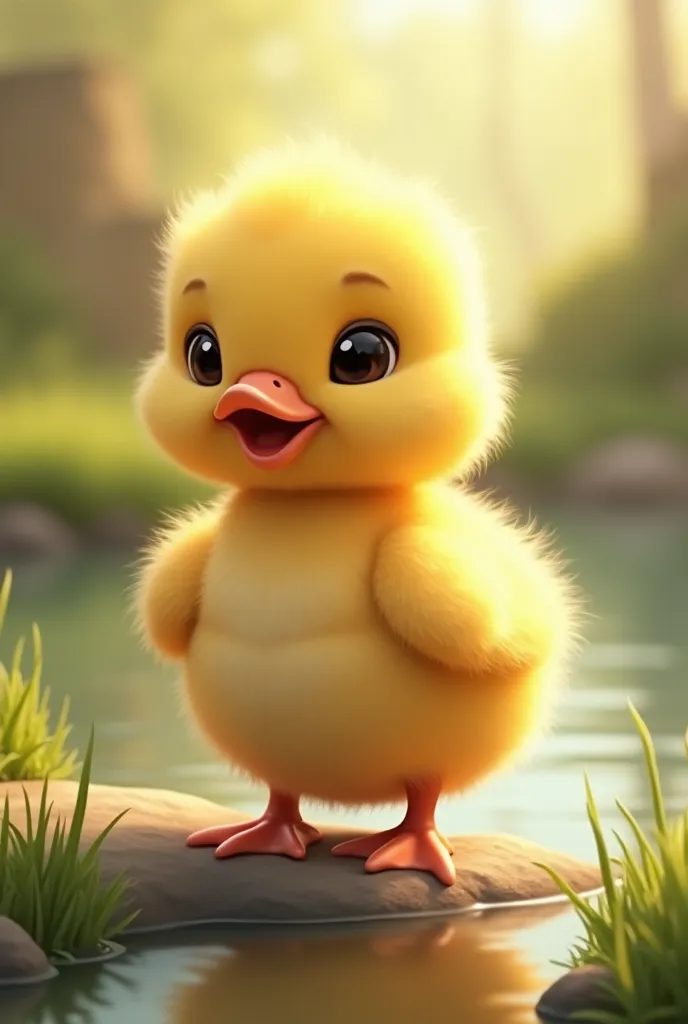 a little duckling