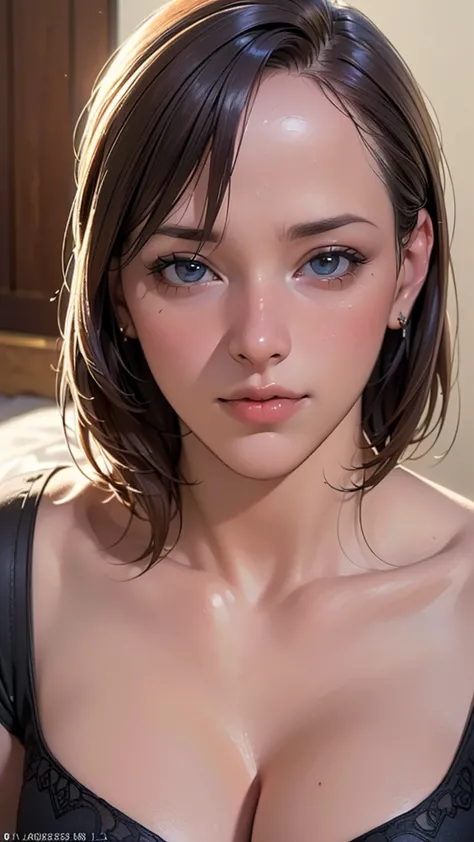 ((top quality,4K,8k,high definition,masterpiece:1.2,super detailed,realistic,photorealistic,photo-realistic:1.37)),(multiple women,),(((A breathless housewife&#39;s crotch gets wet))),perfect face,((( Playboy bunny girl showing her big areola on the right)...