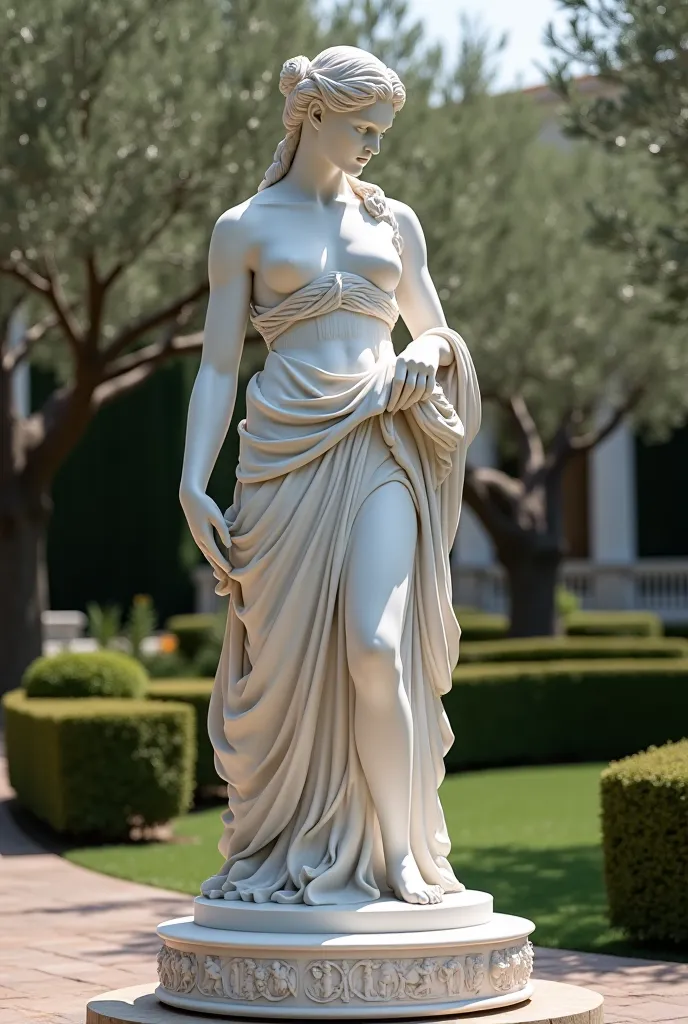 Greek mythology statue photo of Hestia