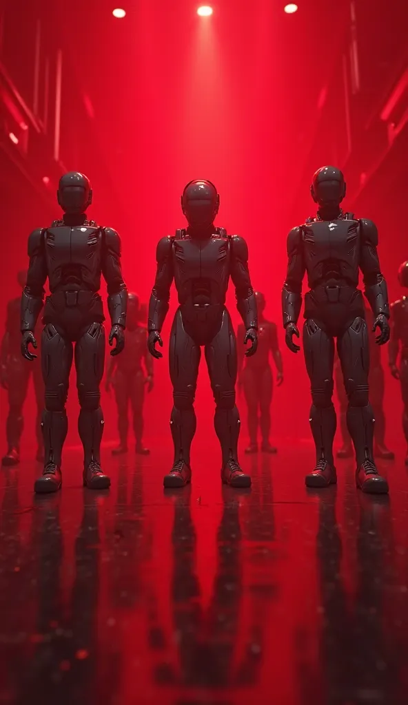 A high-impact animation featuring a group of intense red background dynamically showing and visual presenting “ thinking , learning, adapting machines"
This modern motion effect is ideal for tech promos, futuristic branding, cinematic intros, and digital a...