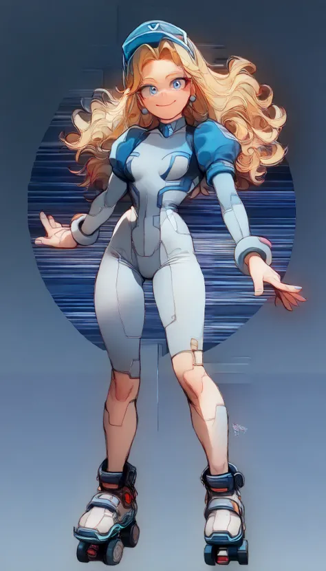 (My Hero Academia Style), (High Quality), (1girl), ((solo)), (female), ((perfect face)), (((perfect hands))), (((perfect anatomy))), (Thigh Gap), (Knee gap), (ankle Gap), ((Full Body Photo:1.5)), ((looking at viewer)), (Standing), (Maria Robotnik), Sonic A...