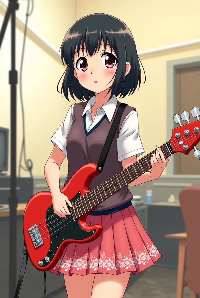 A pld girl called mio from the anime k-on!