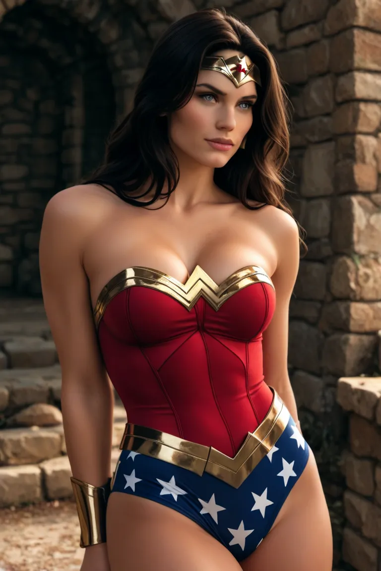 Busty Wonder Woman 