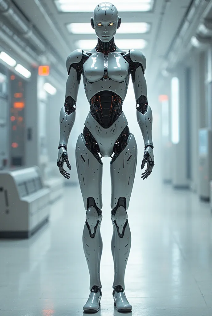 A humanoid robot 