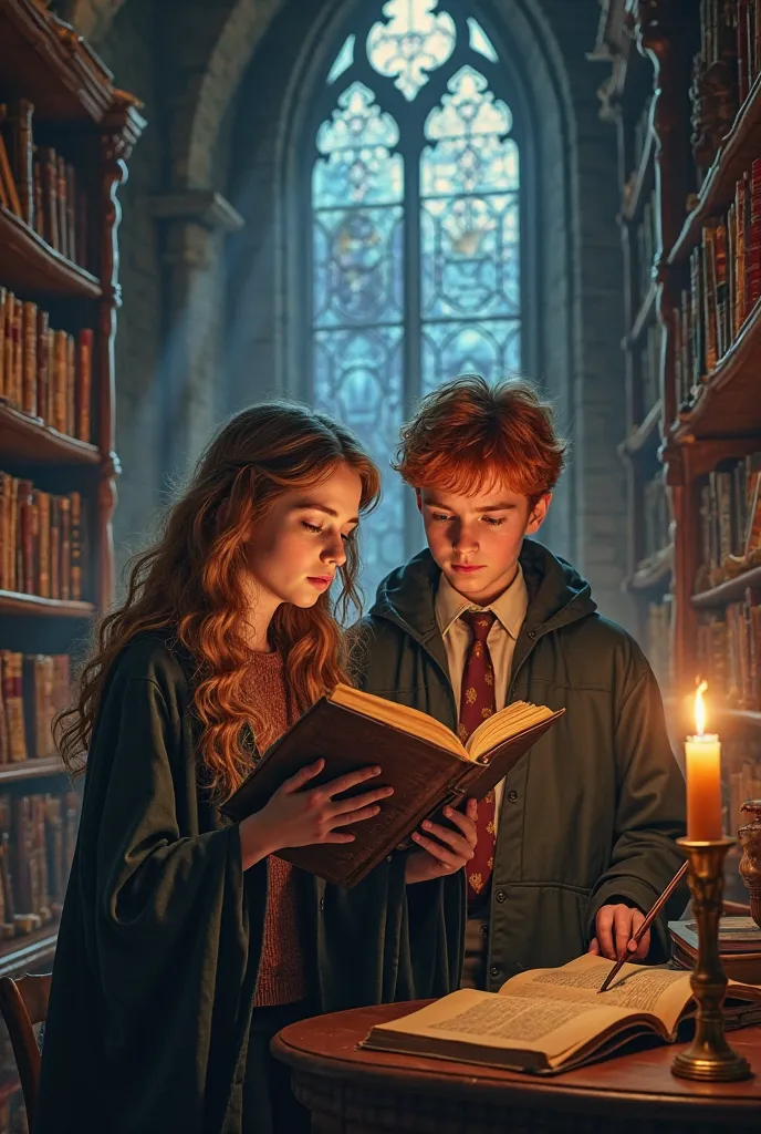 hermione granger e ron weasley