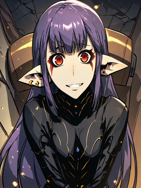 1girl, solo, esil radiru, plain black shirt, plain black pants, looking away from viewer, feeling shy, small smile, highly detailed eyes, expressive eyes, natural eye shape, iris with visible details, anatomically correct, super detailed, high details, int...