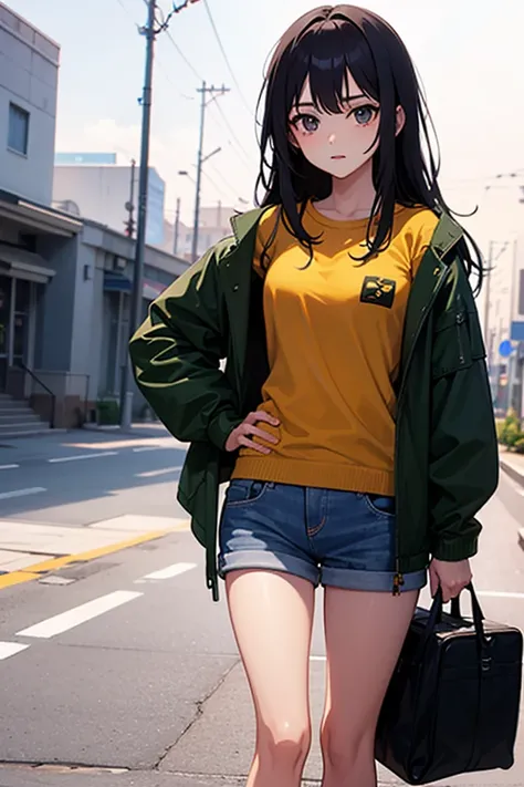 make the background in anime style