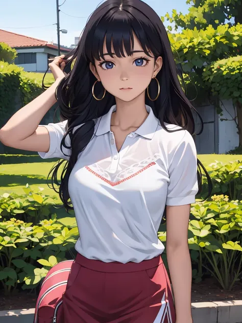 masterpiece, best quality, high definition, 超high definition, , Pixel Perfect, depth of field, 4K, Elaborate, 1 girl,  single, Alone,  beautiful anime girls , beautiful art style, Anime Characters, long hair, Open Bang, Central Hair Bangs ,  black hair , d...