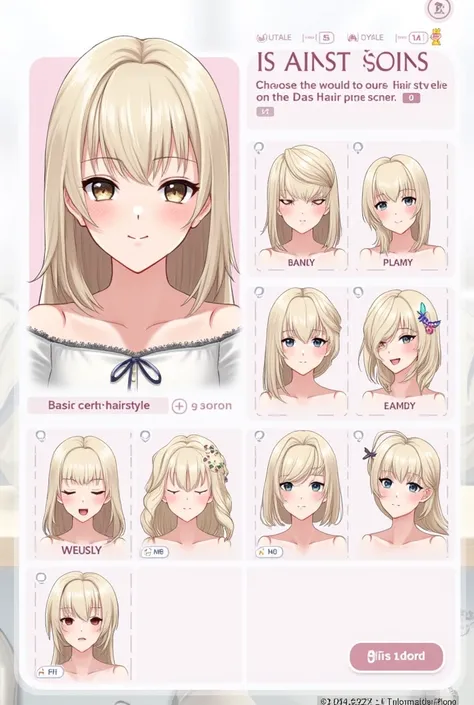 (0316) Theme: A Character Selection Screen / 角色选择界面 / キャラクター選択画面