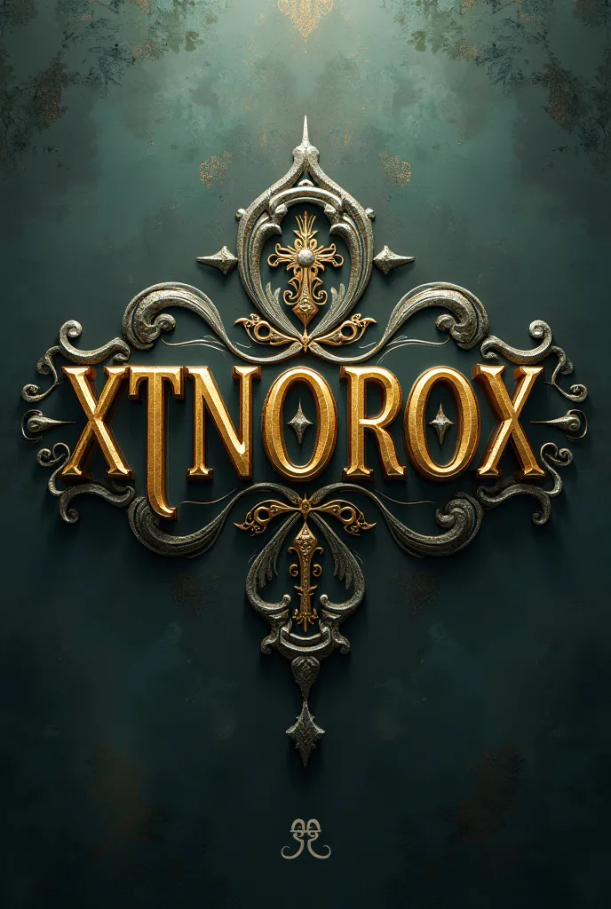 An image that says XTNOROX text in capital letters and elegant style 