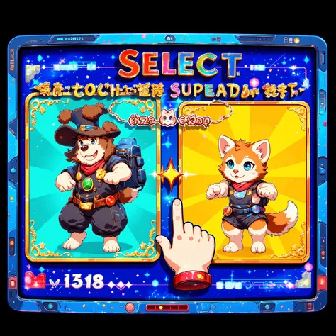 毎日の挑戦 GAME Character Select