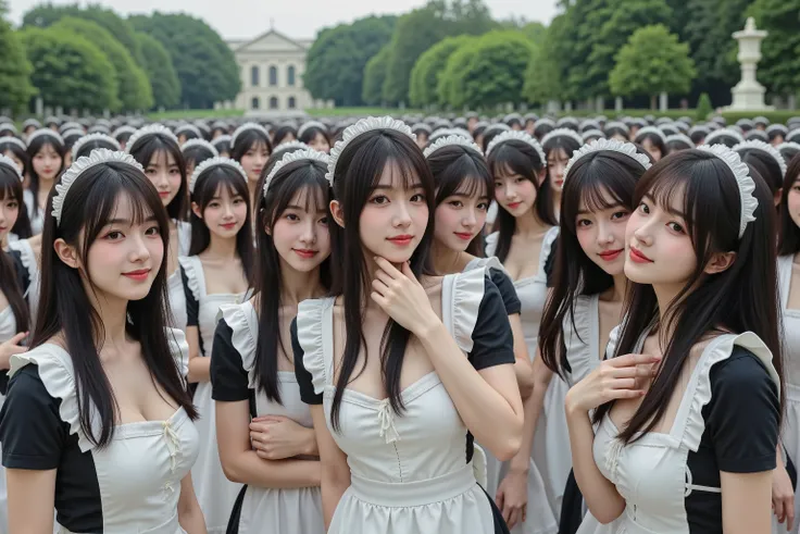 (((Myself = Japanese Beautiful Super Clones multiply girls 容姿が完全正確に一致))), (((((Myself OnlyのSuper Clones multiply girlsが大群衆で蠢く描写, many of us are clones of girls who dote on each other, hug and flirt with each other super dense lesbian super passionate sexpl...