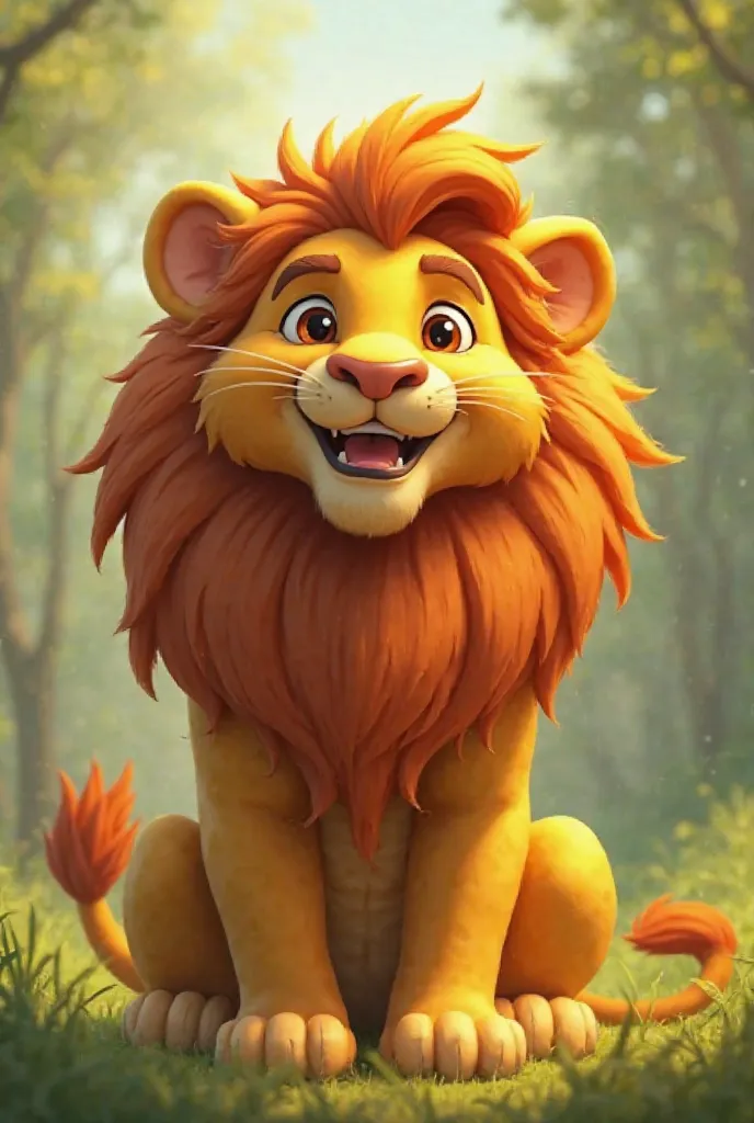 7. The lion was happy and agreed