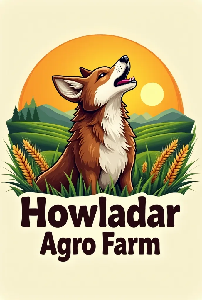 Make a logo logo name is Howladar Agro Farm