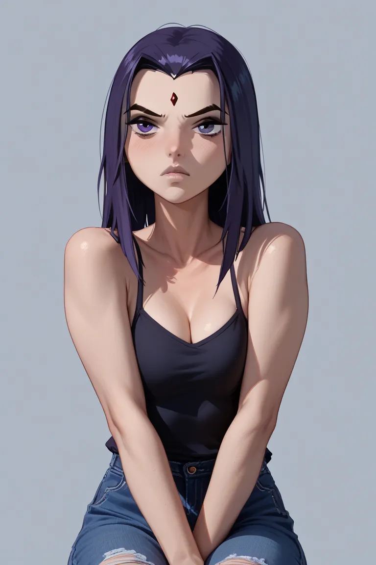 raven,   NSFW, sexy, mischievous face