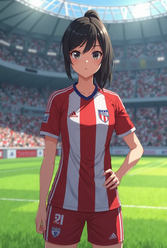 Alya from the anime Roshidere and the Athletic Club Bilbao jersey