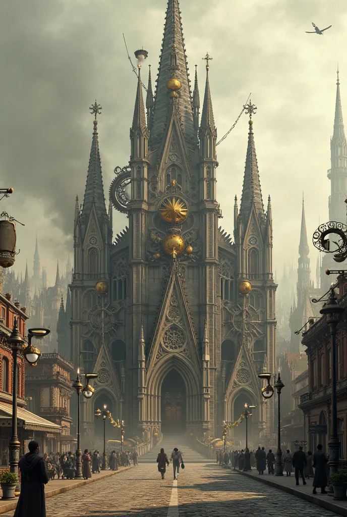 Steampunk church