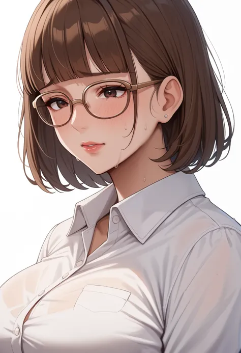 score_9, score_8_ up, score_7, ((White background)) ((Japan girl)) ((1girl)) Source_Anime, rathing_questionable , 最 Details, high res, 8k, 超 high res , soft saturation, Professional quality, perfect contrast , perfect lighting, Anatomically Accurat...
