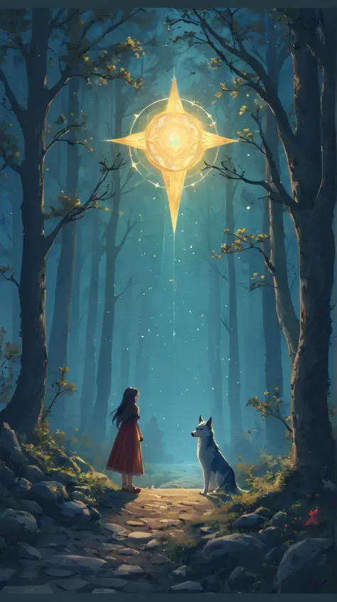 On the borders of the kingdom of Eldoria, where the winds whisper ancient secrets and the trees have a beating heart, vivia uma garota chamada Healthy. Since she was little she heard stories about the legendary Star Stone, a magical jewel that granted imme...