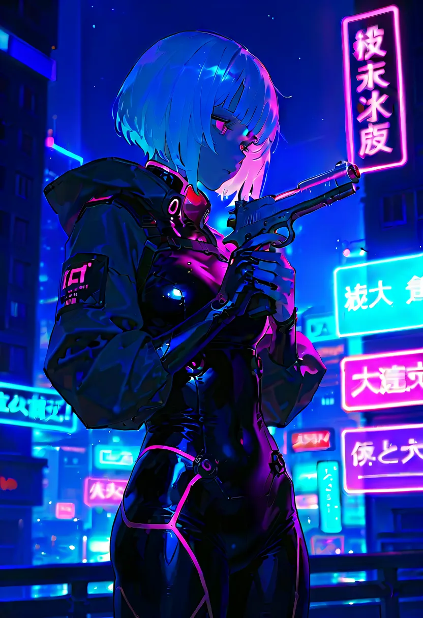 Cyberpunk Gunfight