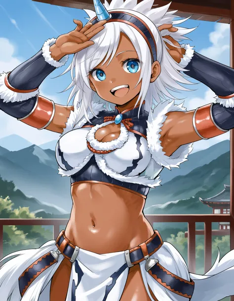 best quality, integrated scenery, integrated background, extremely delicate and beautiful, meticulous details, good composition, , cute face, perfect face,( score_9:0.9), score_8_up, score_7_up,rating_safe, anime style,(zPDXL), Armor , 1 young_girl, Alone,...