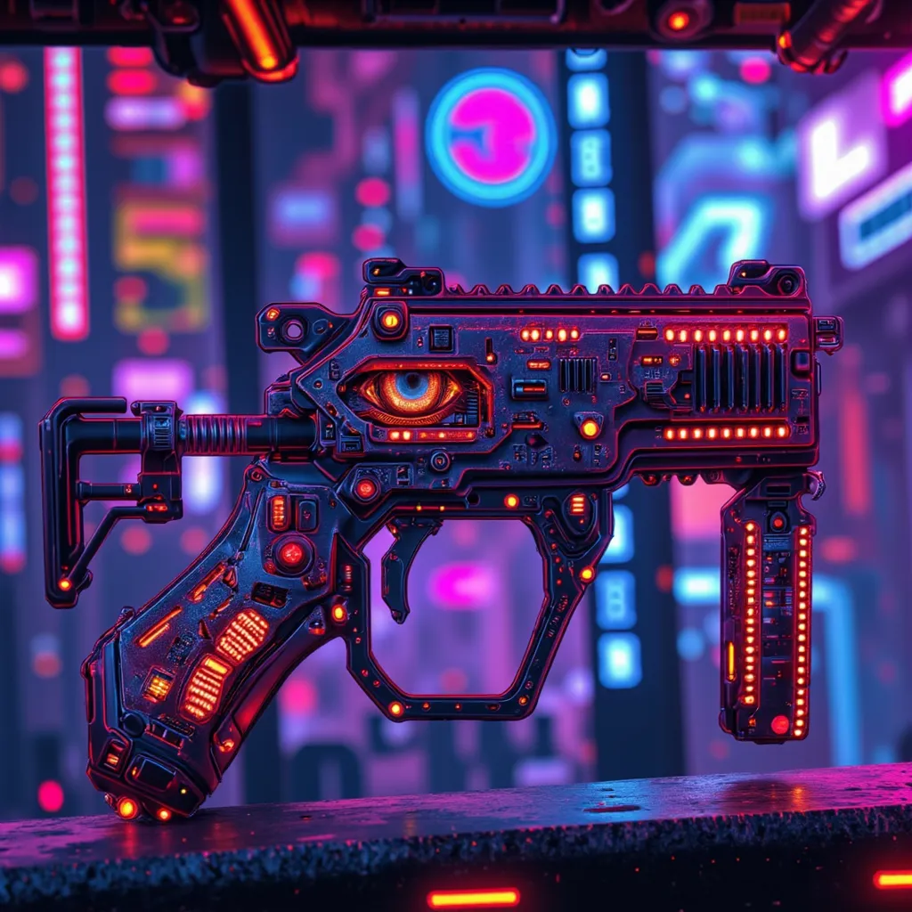 Cyberpunk Guns