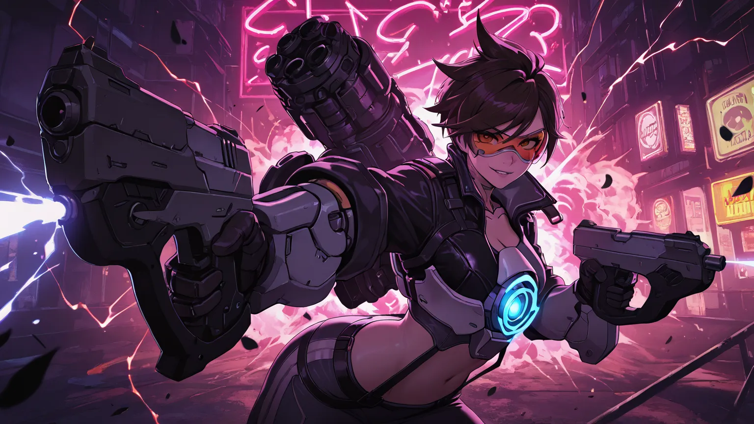 Tracer - A Cyberpunk Gunfight