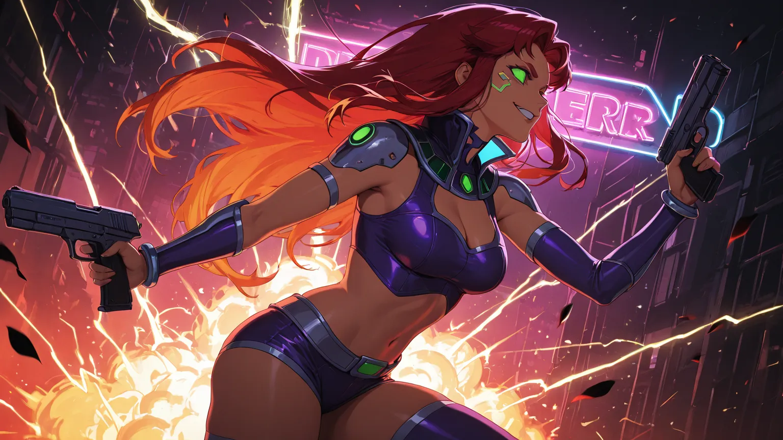 Starfire - A Cyberpunk Gunfight