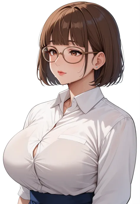 score_9, score_8_ up, score_7, ((White background)) ((Japan girl)) ((1girl)) Source_Anime, rathing_questionable , 最 Details, high res, 8k, 超 high res , soft saturation, perfect contrast , perfect lighting, Anatomically Accurate , Sensual Woman , ...