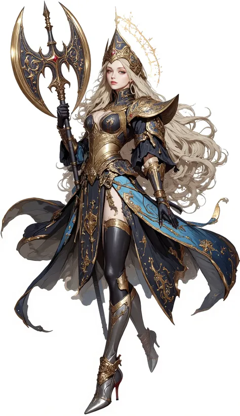 (Masterpiece:1.5,Top Quality:1.3,Amazing Quality:1.3), (Anime Character:1.3), ((nsfw)), Solo, Full Length, Chiara, 1 Girl, ((Sexy cute woman:1.5)), White Skin, Silver Gauntlets, Silver Boots, Western sexy Armor, Shining Clothes, gleaming decorations, ((wit...