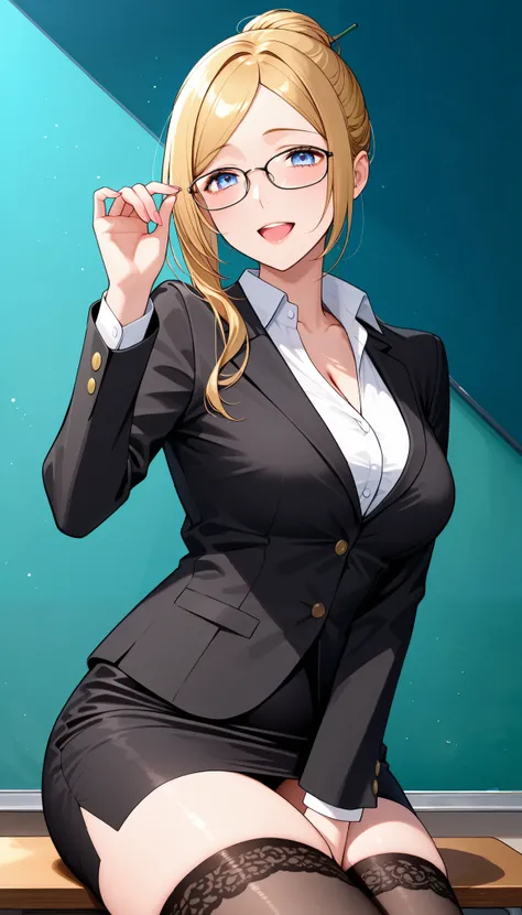 rape、(female teacher with small :1.5)、mature women、 orgasm、wearing glasses、