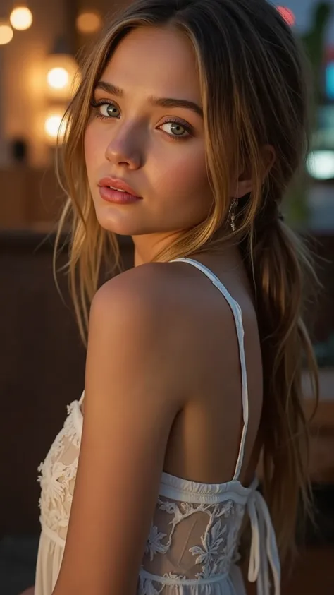 🌟 quality & silent: whole head down to below the chest, three sided view, masterpiece, 8k, ultra high resolution, hyperrealistic, very detailed, natural lighting, SLR lighting, SLR camera , Fujifilm XT3, film grain, Sharp concentration, perfect lighting. 🌌...