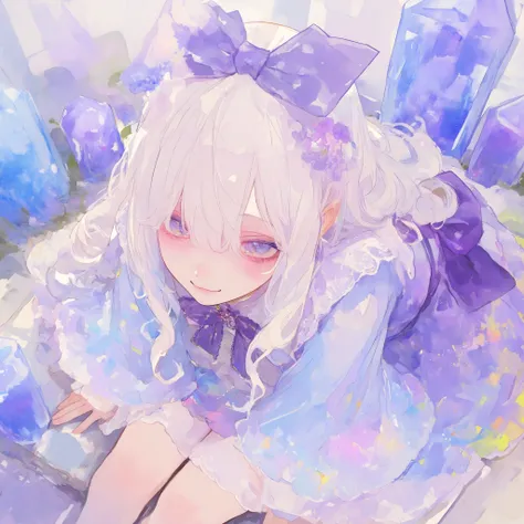  chibi: 1.2, cute: 1.2, cute eyes: 1.2, soft: 1.2. smile, (change: 1.5) ((masterpiece,  details: 1.2)) (top quality), (masterpiece: 1.2), (colorful: 0.9), (Color Scattering), (watercolor), sharp concentration, high definition, ( anime style: 1.1), ((top qu...
