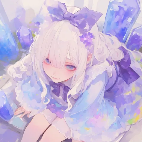  chibi: 1.2, cute: 1.2, cute eyes: 1.2, soft: 1.2. smile, (change: 1.5) ((masterpiece,  details: 1.2)) (top quality), (masterpiece: 1.2), (colorful: 0.9), (Color Scattering), (watercolor), sharp concentration, high definition, ( anime style: 1.1), ((top qu...