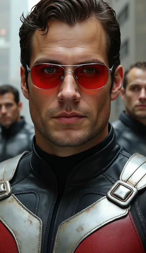 cyclops, in its hyper-realistic version, displays an imposing and charismatic presence. His face is marked by strong and defined features, with penetrating eyes hidden behind red glasses that reflect your uncontrollable power. His skin has realistic textur...