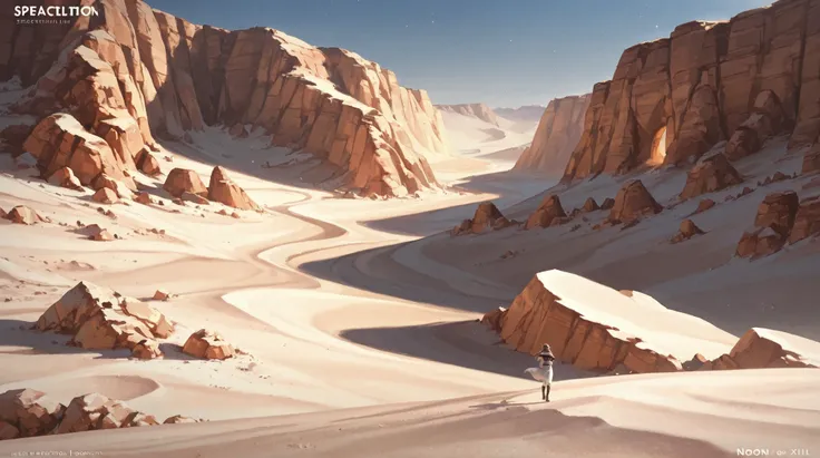  desert、Spectacular views、scenery、noon