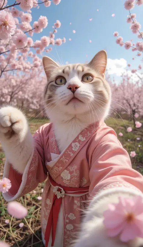 猫咪Selfie,Selfie,Cherry blossoms,Sex Hanfu,Cherry blossoms瓣雨,(( masterpiece:1.2, best quality)), Score_9, Score_8_uphosphorus, Score_7_uphosphorus,derphosphorusibooru_phosphorus_95, source code_Japanese Anime, is very beautiful, Japanese Anime screencapho...