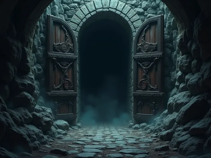 Entrance to a dungeon going underground