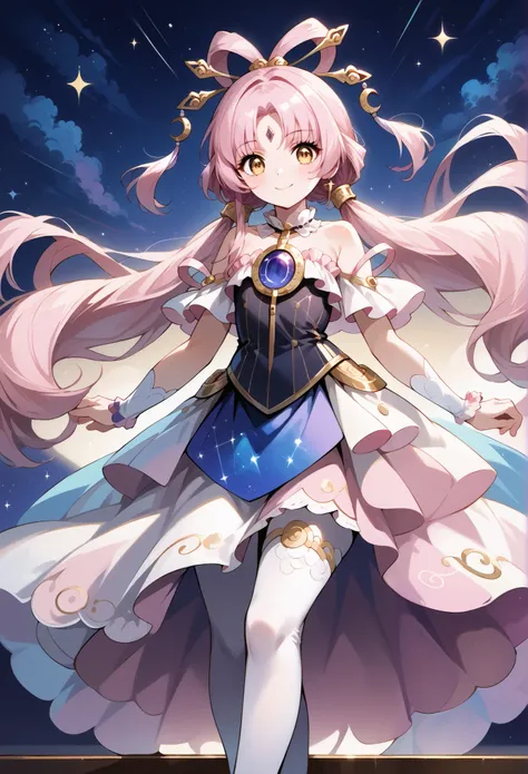 score_9, score_8_up, score_7_up, source_anime, 4K,perfect fingers,(perfect hands, perfect anatomy),prefect lighting, very aesthetic, intricate details,highly detailed background, masterpiece, high quality, best quality,
1girl,solo,fu xuan, pink hair, yello...