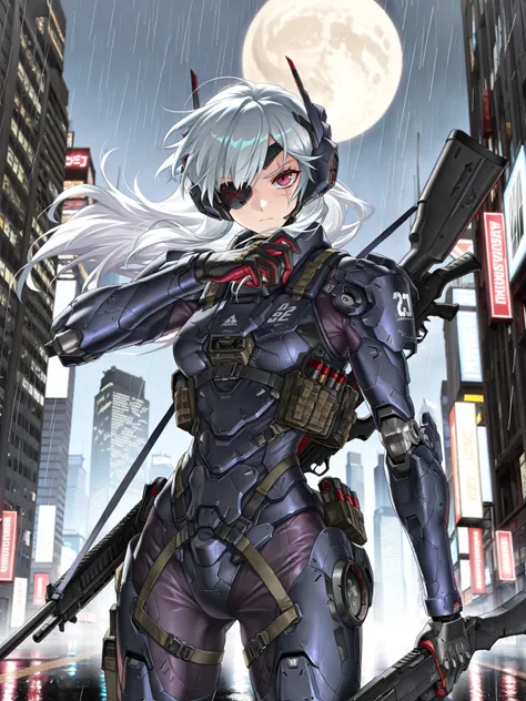 by [arknights|(748cmstyle:0.5)], mature, young adult, masterpiece, best quality, amazing quality, very aesthetic, high resolution, ultra-detailed, absurdres,
1girl, woman, solo, alone,(looking at viewer, dynamic pose, upper body focus, three_quarter_view, ...