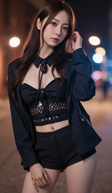    1 female police officer,(    tight,  I'm wearing a police miniskirt:1.5),(   RAW photo ,    Best Quality ), (   exist, photo-   exist:1.4), masterpiece,    very delicate and  beautiful,     very well detailed , 2k wallpaper,   wonderful,    Detailed Exp...