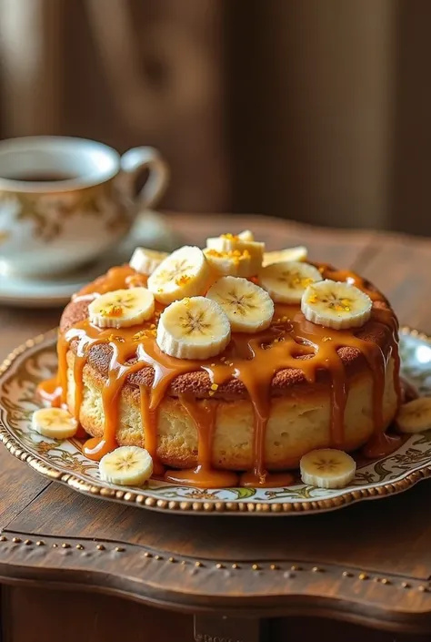PASTEL DE BANANO 