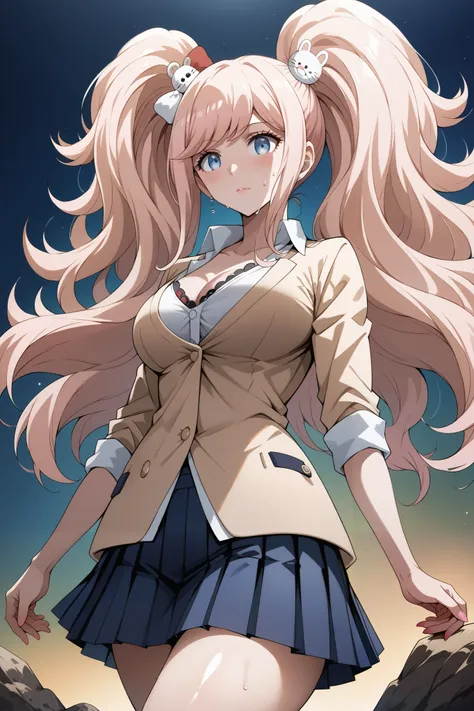 score_9, score_8_up, score_7_up, source_anime, 4K,perfect fingers,(perfect hands, perfect anatomy),prefect lighting, very aesthetic, intricate details,highly detailed background, masterpiece, high quality, best quality, 
1girl, junko enoshima, long hair, b...