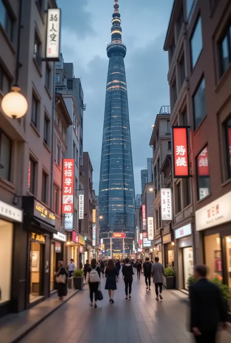 (((near future:1.9))), (((A tall tower at the back of the center:1.9))),(((No people:1.9))),((((Bokeh ball:1.7)))),((((Bokeh ballのボケ量は大きい:1.7)))),(((沢山のNeon Lights1.9))),(((near futureのヨーロッパ:1.7))),(((Dim sky from evening to night:1.7))), ,(((High-end bran...
