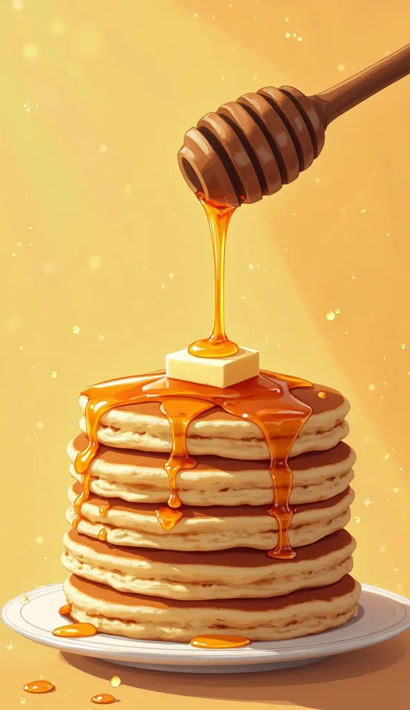 Pancake Day (illustration)