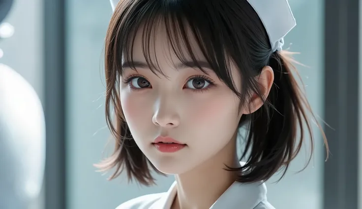 8k,super high resolution , best quality, masterpiece,rule of thirds,golden ratio,surreal,pictures, one woman,( girl:1.3),cute,cute顔, Beautiful Eyes in Every Detail , 細かくdetails,mature woman,princess,upper body, black hair,twintails,ID photo, luxurious and...