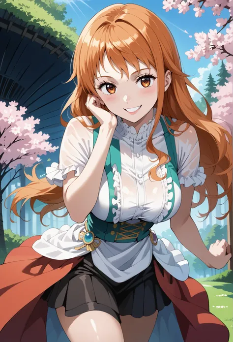 score_9, score_8_up, score_7_up, source_anime, 4K,perfect fingers,(perfect hands, perfect anatomy),prefect lighting, very aesthetic, intricate details,highly detailed background, masterpiece, high quality, best quality,
1girl,solo,onepiecenami, nami, long ...