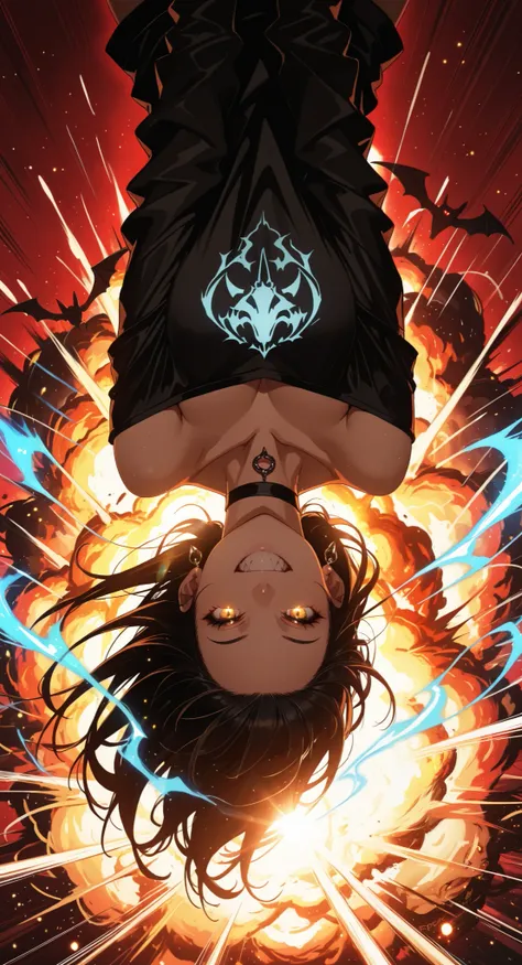 (masterpiece:1.4), (anime-style action:1.3), (energy aura:1.5), (glowing particles:1.4), (motion blur:1.3), (dynamic pose:1.3), (speed lines:1.2), (high contrast:1.3), (cinematic action lighting:1.4), (epic explosion:1.5), (lens flare:1.2), (sharp details:...
