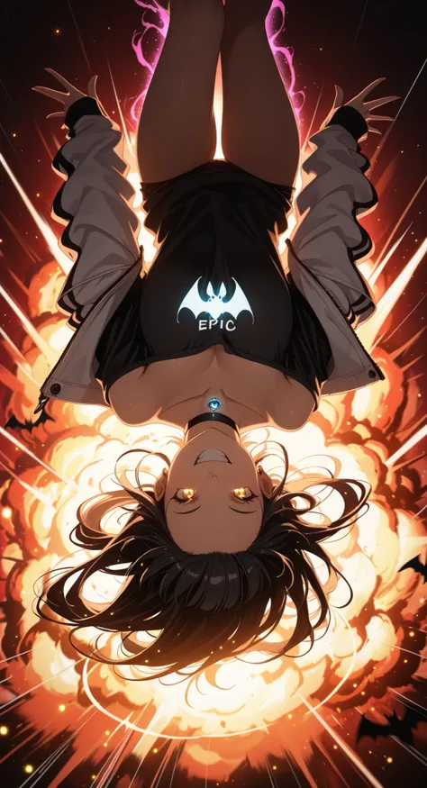 (masterpiece:1.4), (anime-style action:1.3), (energy aura:1.5), (glowing particles:1.4), (motion blur:1.3), (dynamic pose:1.3), (speed lines:1.2), (high contrast:1.3), (cinematic action lighting:1.4), (epic explosion:1.5), (lens flare:1.2), (sharp details:...